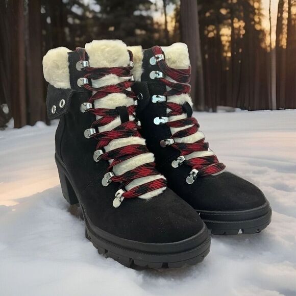 Pop Romaine black Boots - Picture 1 of 7